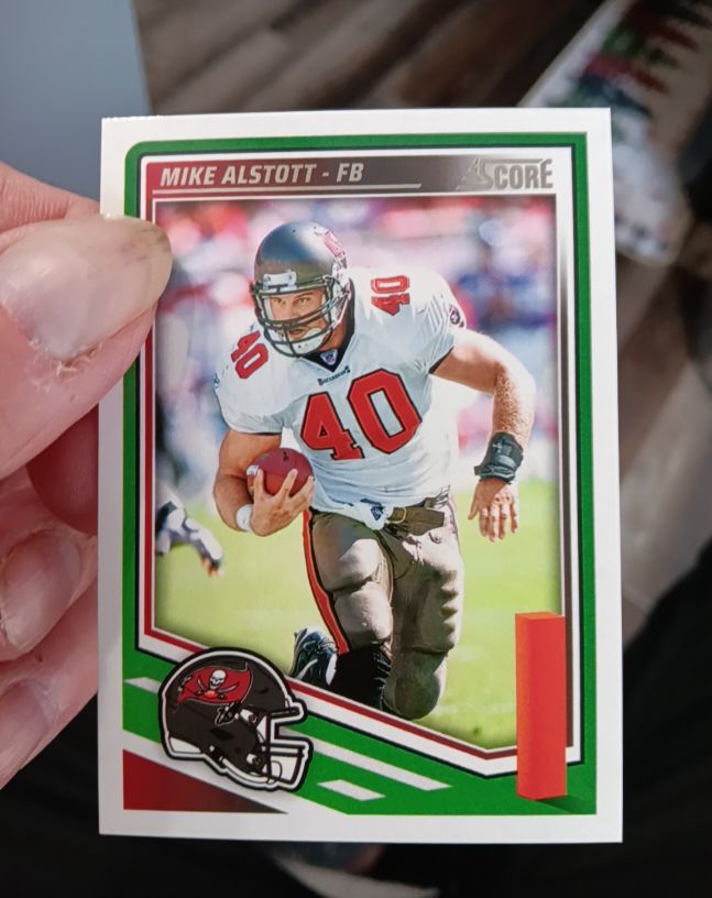2025 Panini Score #276 Mike Alstott — front
