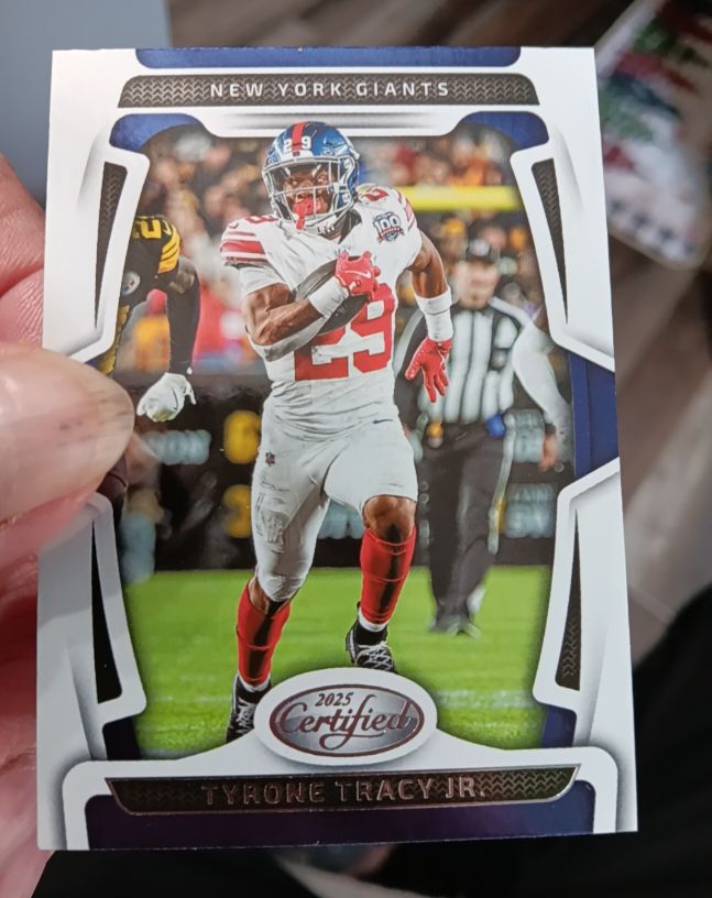 2025 Panini Certified Football #74 Tyrone Tracy Jr — front