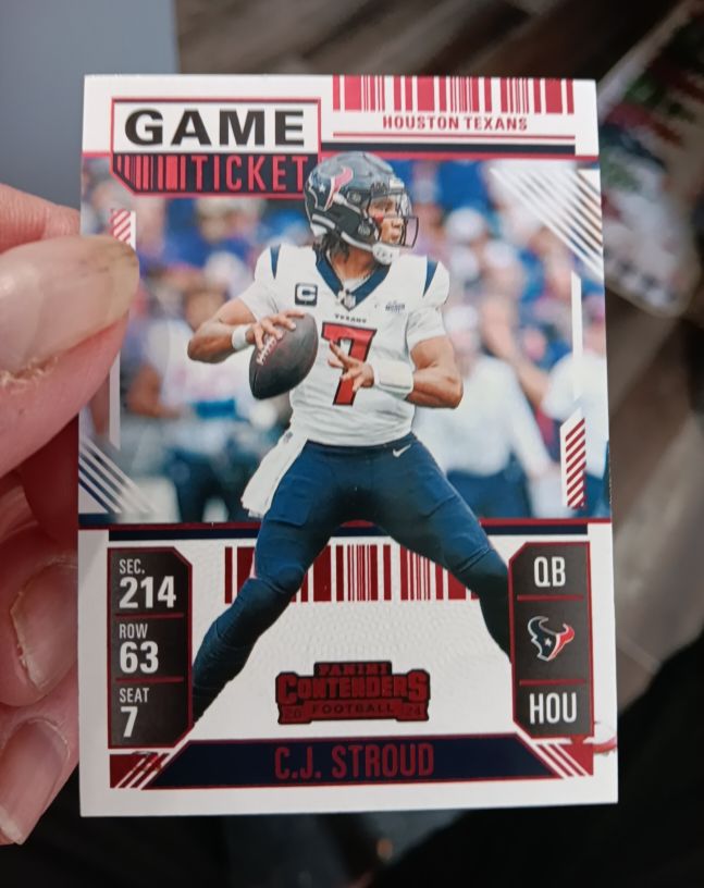2024 Panini Contenders #39 C.J. Stroud — front