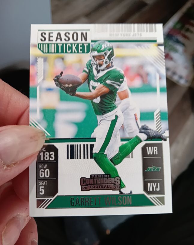 2024 Panini Contenders - Season Ticket #77 Garrett Wilson — front