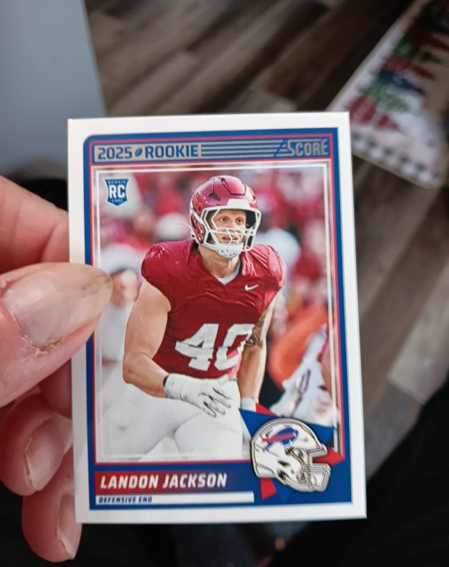 2025 Panini Score #87 Landon Jackson — front