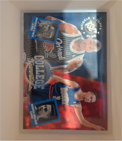1994-95 Topps Stadium Club College Teammates #102 Shaquille O'Neal, Mahmoud Abdul-Rauf — front
