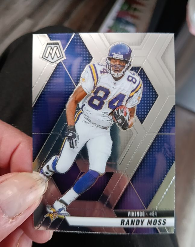2020 Panini Mosaic #133 Randy Moss — front