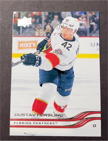 2025-26 Upper Deck Series 1 #71 Gustav Forsling — front