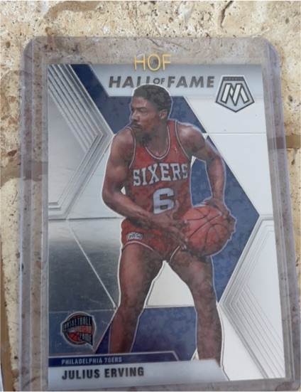 2019-20 Panini Mosaic #288 Julius Erving — front