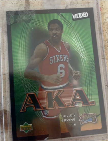 2003-04 Upper Deck Victory #207 Julius Erving — front