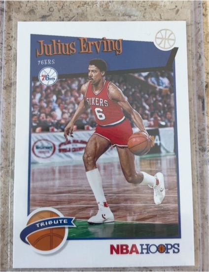 2019-20 Panini NBA Hoops #293 Julius Erving — front