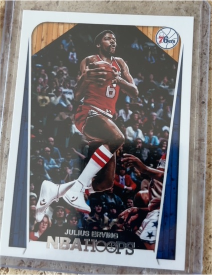2018-19 Panini NBA Hoops #287 Julius Erving — front