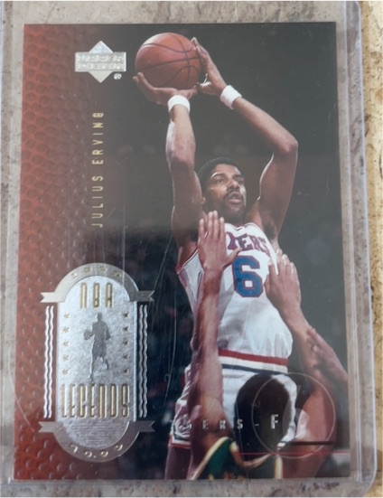 1999-00 Upper Deck Legends #6 Julius Erving — front