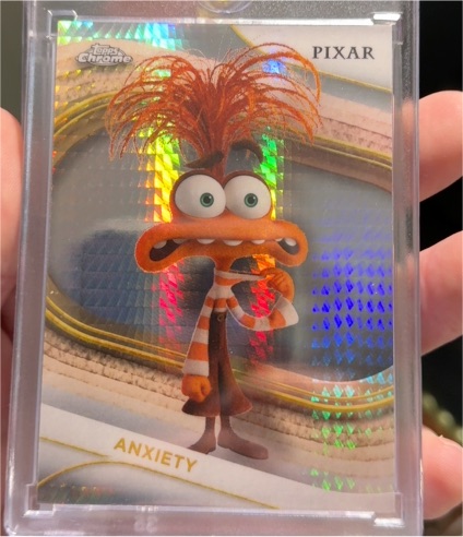 2025 Topps Chrome Disney #84 Anxiety — front