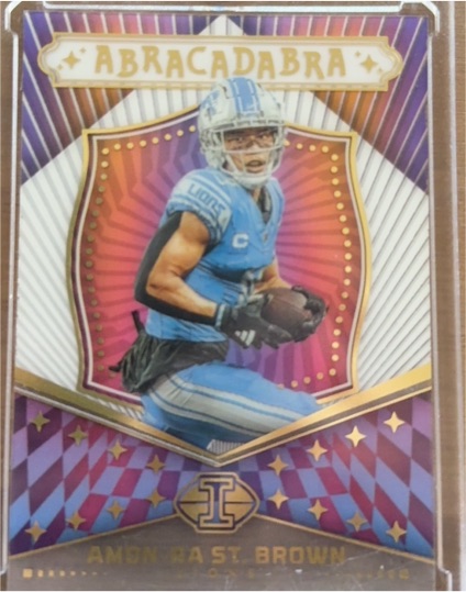 2024 Panini Illusions #13 Amon-Ra St. Brown Abracadabra — front