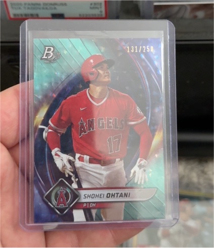 2022 Bowman Platinum #10 Shohei Ohtani — front