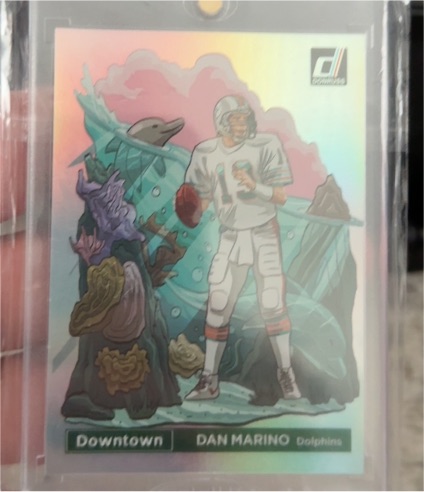 2021 Panini Donruss Downtown #DT-2 Dan Marino — front