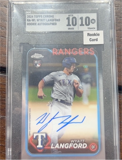 2024 Topps Chrome #RA-WL Wyatt Langford — front