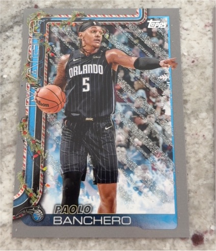 2025-26 Topps Holiday #H68 Paolo Banchero — front