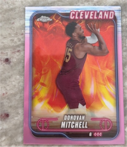 2024-25 Topps Chrome #69 Donovan Mitchell — front