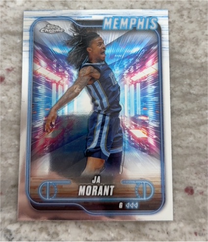 2024-25 Topps Chrome #188 Ja Morant — front