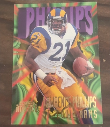 1997 SkyBox Impact #149 Lawrence Phillips — front