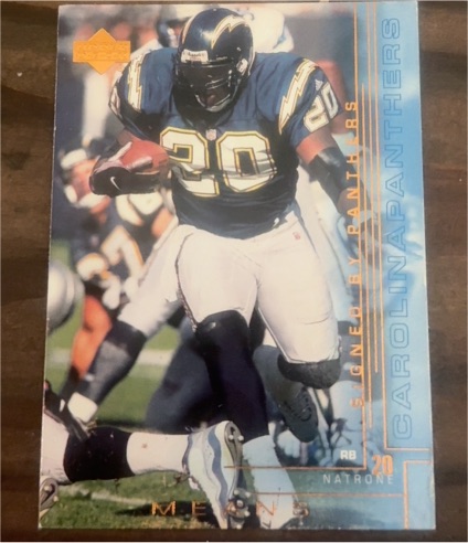 2000 Upper Deck #33 Natrone Means — front