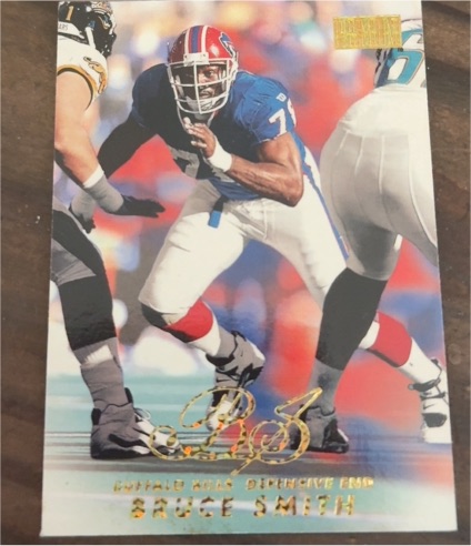 1998 SkyBox Premium #9 Bruce Smith — front