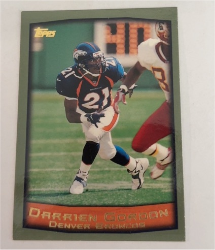 1999 Topps #264 Darrien Gordon — front