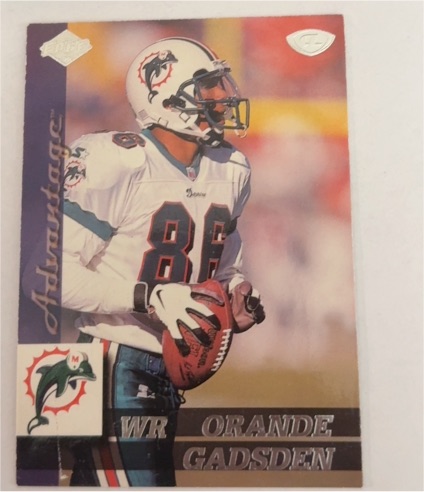 1999 Collector's Edge Advantage #83 Oronde Gadsden — front