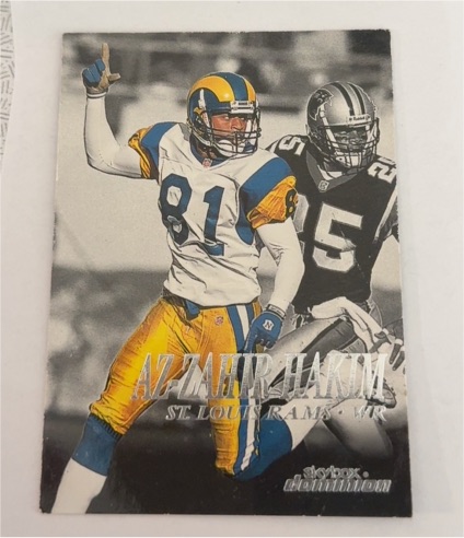 1999 Skybox Dominion #195 Az-Zahir Hakim — front