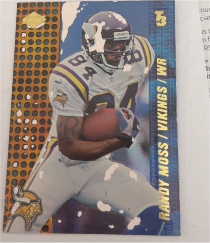 2000 Collector's Edge T3 #78 Randy Moss — front