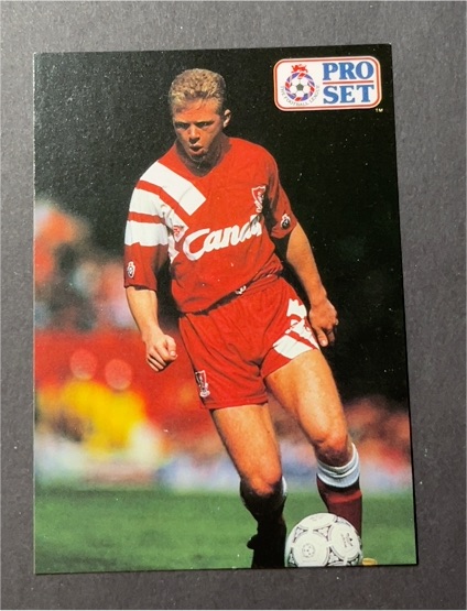 1991 Pro Set Soccer Canada Player — front