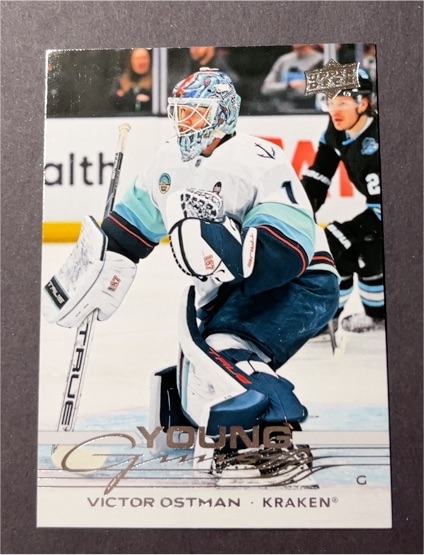2025-26 Upper Deck Series 1 #245 Victor Ostman — front