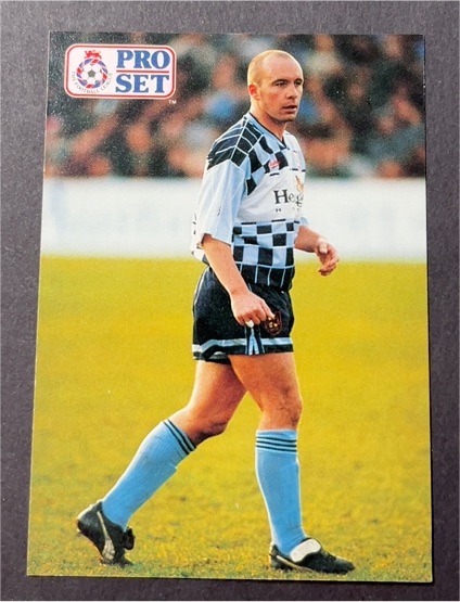1991 Pro Set Soccer Card — front
