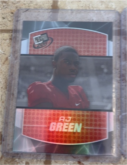 2011 Press Pass Target Exclusives #TAR-5 AJ Green Rookie — front