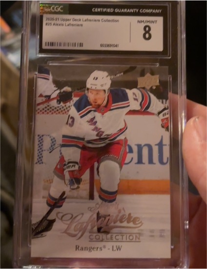 2020-21 Upper Deck Lafreniere Collection #25 Alexis Lafreniere — front