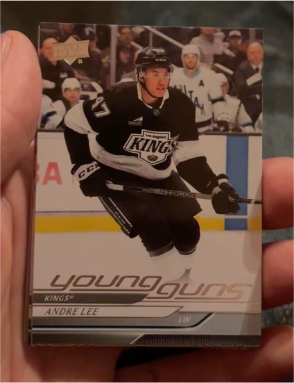 2024-25 Upper Deck Series 2 #482 Andre Lee — front