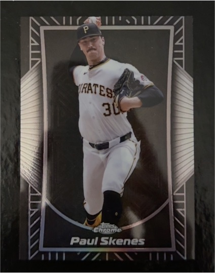 2025 Topps Chrome #SE-9 Paul Skenes Shadow Etch — front