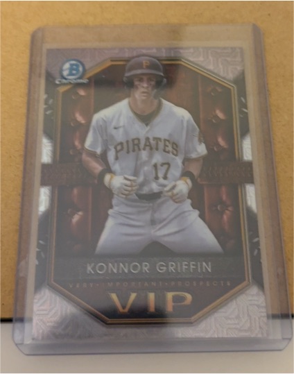 2025 Bowman VIP #VIP-20 Konnor Griffin — front