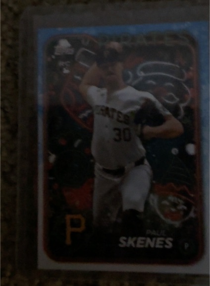 2024 Topps Holiday #H165 Paul Skenes — front