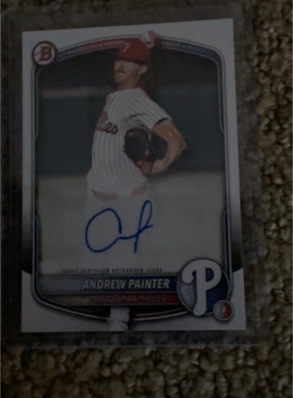 2025 Bowman #BPA-AP Andrew Painter — front