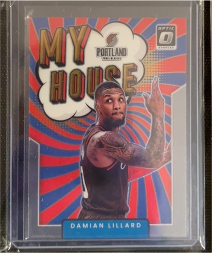 2021-22 Panini Donruss Optic #15 Damian Lillard My House — front