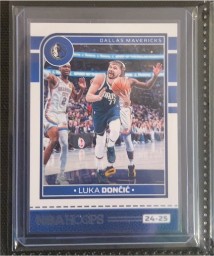 2024-25 Panini NBA Hoops #115 Luka Doncic — front