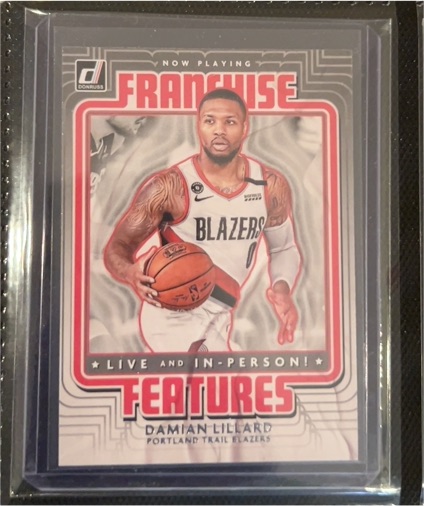 2020-21 Donruss Franchise Features #25 Damian Lillard — front