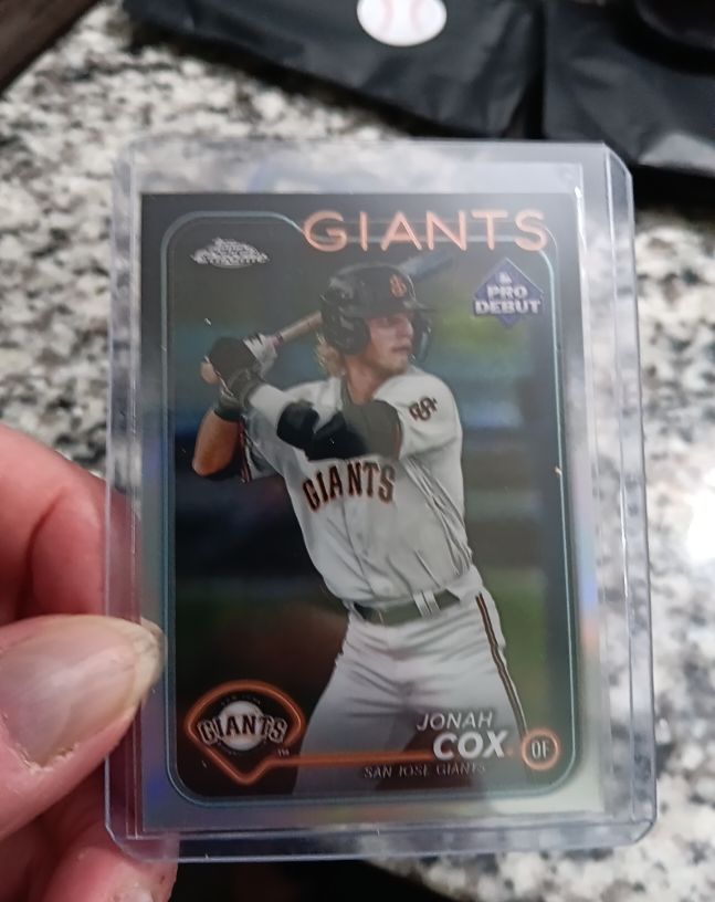 2024 Topps Pro Debut Chrome #PDC-61 Jonah Cox — front