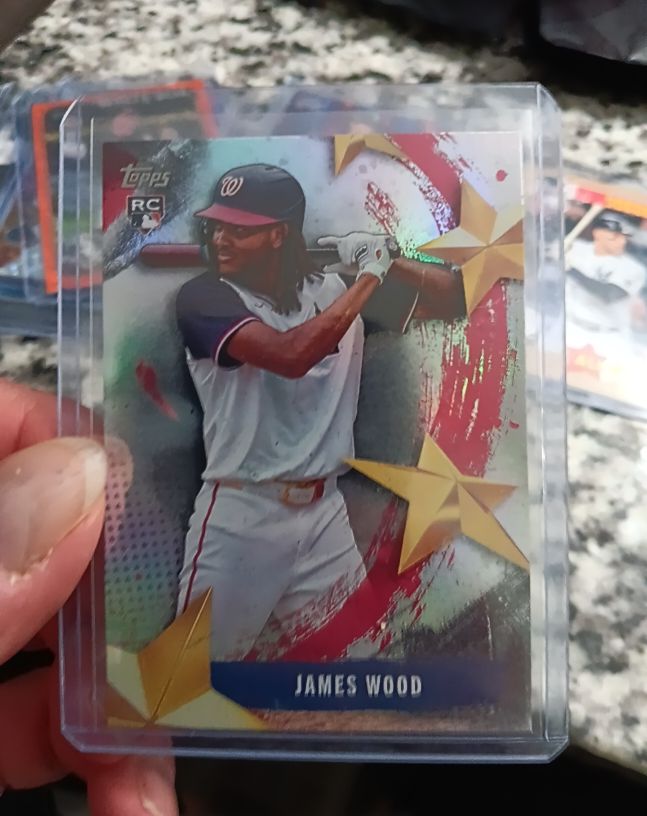 2025 Topps Series 1 Stars of MLB #SMLB-18 James Wood — front