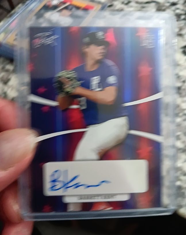 2022 Leaf Perfect Game RC XRC Auto Braden Holcolm — front