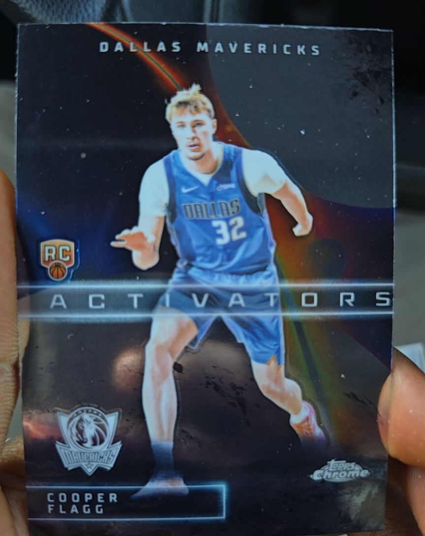 2025-26 Topps Chrome #AC-11 Cooper Flagg Activators Rookie — front