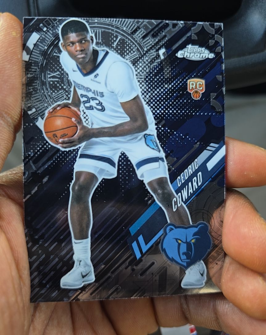 2025-26 Topps Chrome #GT-24 Cedric Coward — front