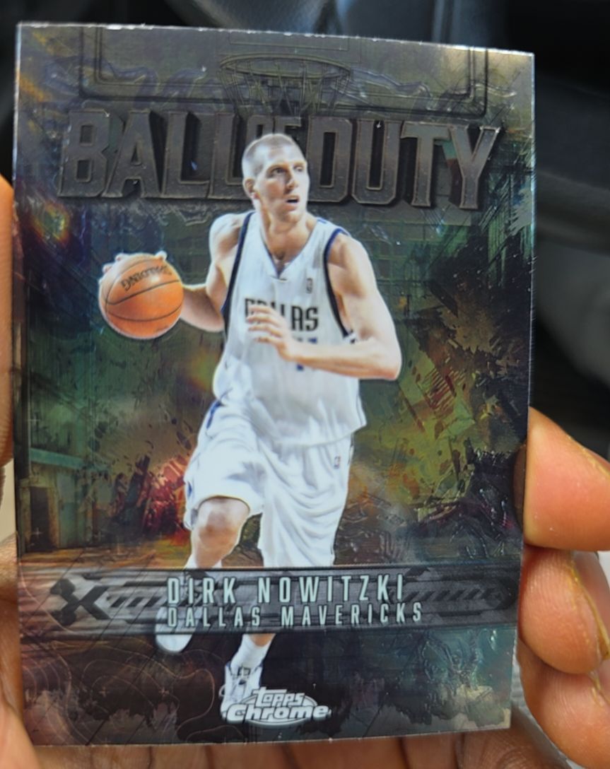 2025-26 Topps Chrome #BD-17 Dirk Nowitzki — front
