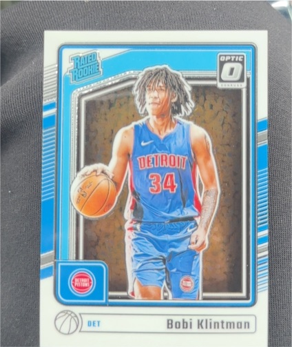 2024-25 Panini Donruss Optic #289 Bobi Klintman — front