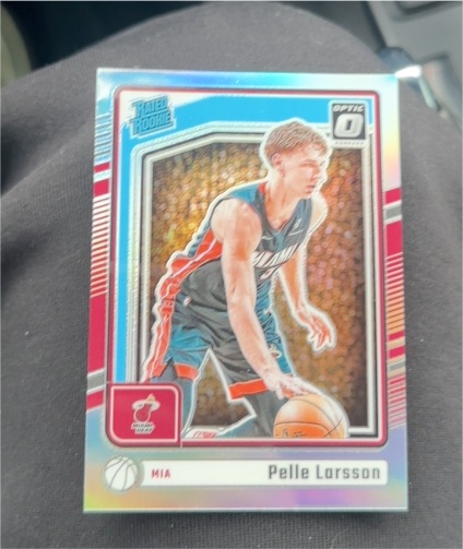 2024-25 Panini Donruss Optic #293 Pelle Larsson — front
