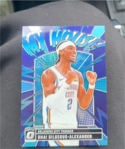 2024-25 Panini Donruss Optic #6 Shai Gilgeous-Alexander My House — front